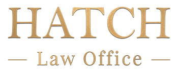 Logotype for Hatch Law Office located in Spokane, WA